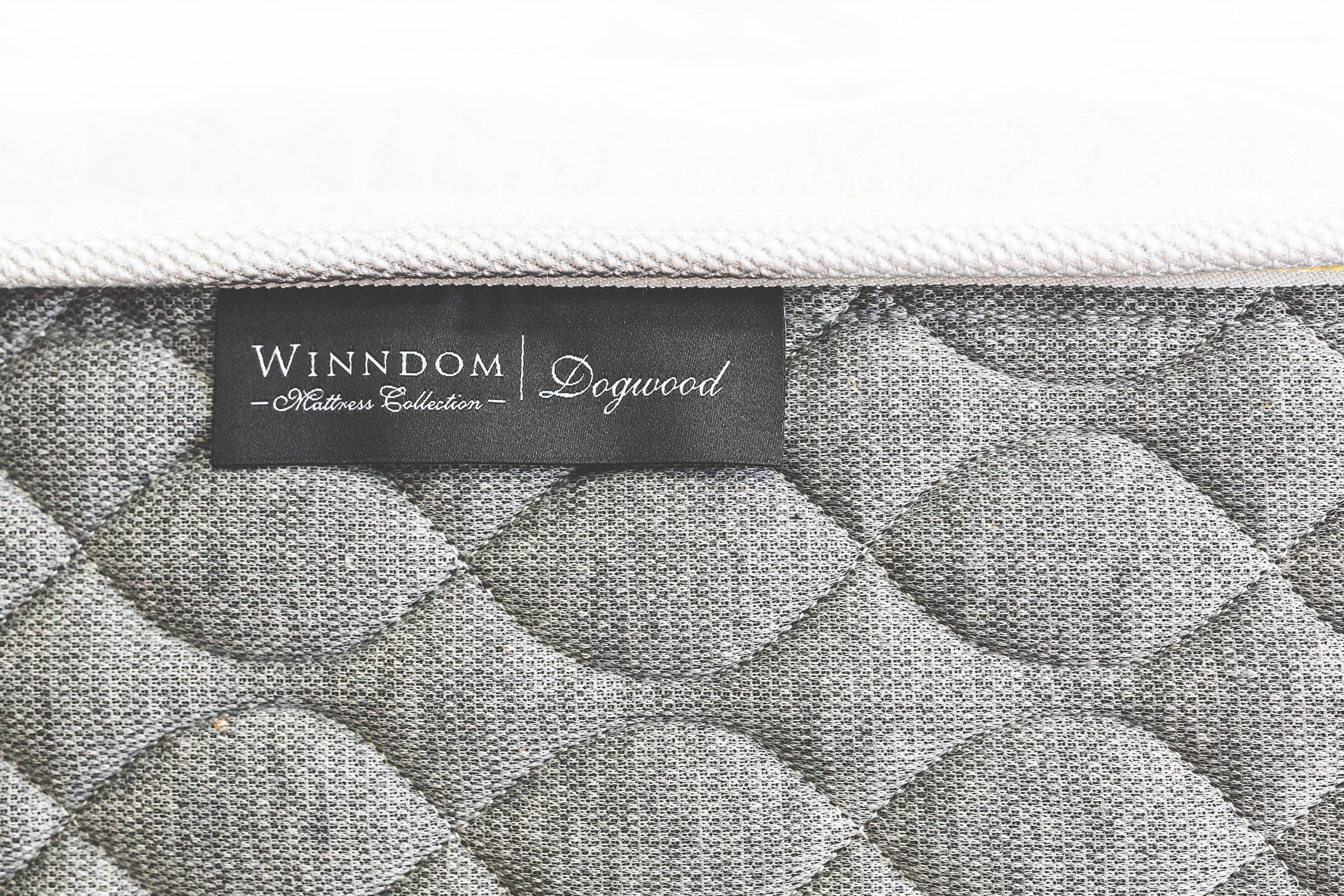 close up of the WInndom Mattress Collection Dogwood mattress
